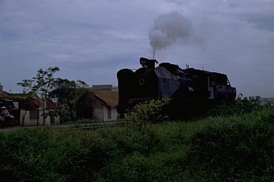 [統一鉄道を走る蒸気機関車の画像]