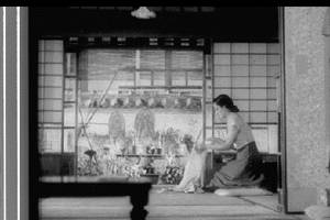 a scene from Tokyo Story