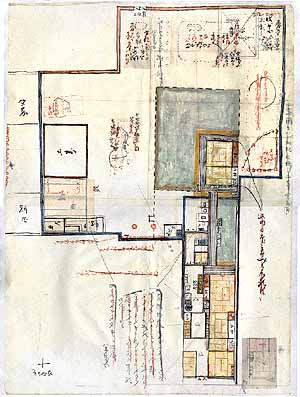 a plan of the house