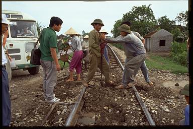 [統一鉄道の修理の画像]